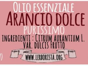 Oli Essenziali Arancio Dolce 11 Ml Aroma Fruttato, Fresco; Favorisce Il Rilassamento, Stimola La Digestione, Drenante.