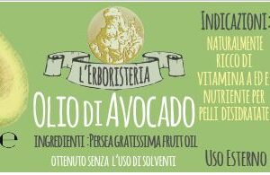 Oli Vegetali Avocado 100 Ml Nutriente E Rigenerante, Adatto Per Pelli Secche E Atone.
